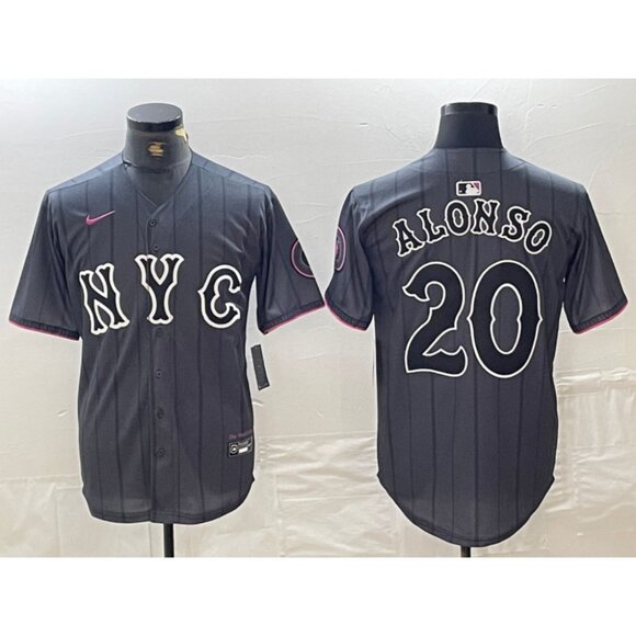 Mens Youths Kids Womens Pete Alonso City Connect Stitched Jersey